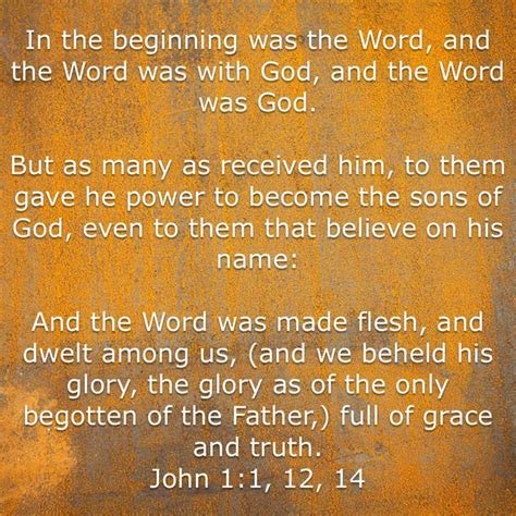 john 1 14 king james